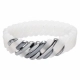 Pulsera TheRubz 100156 Blanco Silicona Acero Inoxidable Plateado Acero/Silicona Pulsera TheRubz 100156 Blanco Silicona Acero Inoxidable Plateado Acero/Silicona