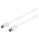 Cable de Antena NIMO Blanco 5 m (5 m)