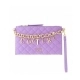 Bolso de Mano Acolchado Jeans Couture Bolso de Mano Acolchado Jeans Couture