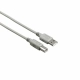 Cable USB A a USB B Hama 00200900 1,5 m Gris