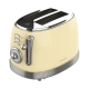 Tostadora Cecotec Vintage 800 Light Yellow 850 W