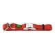 Collar para Perro Hunter Basic Alu-Strong Rojo Talla L (45-65 cm)