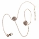 Pulsera Mujer Folli Follie 3B15S099RC Rosa Plata de ley (10 cm) Pulsera Mujer Folli Follie 3B15S099RC Rosa Plata de ley (10 cm)