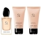 Sí edp 50ml + Shower Gel edp 50ml + Body Lotion 50ml Sí edp 50ml + Shower Gel edp 50ml + Body Lotion 50ml