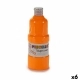 Témperas Neon Naranja 400 ml (6 Unidades)